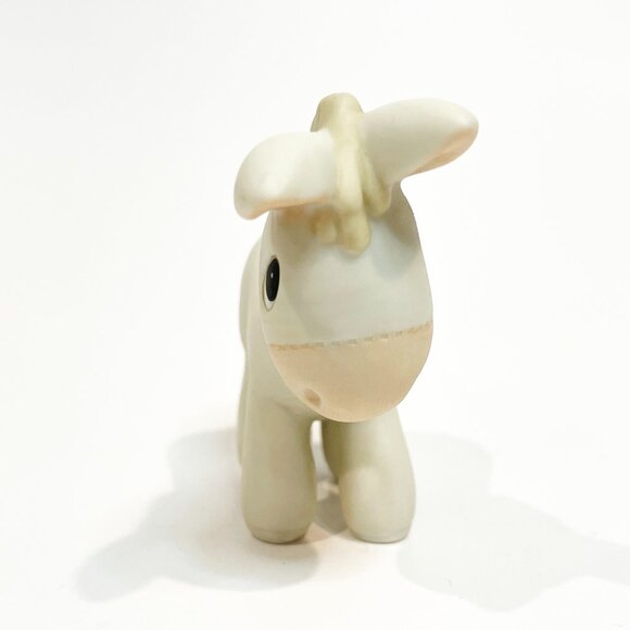 Precious Moments Nativity Donkey Figurines 1980, 1981 E-5621 Set of 2 - Picture 8 of 11